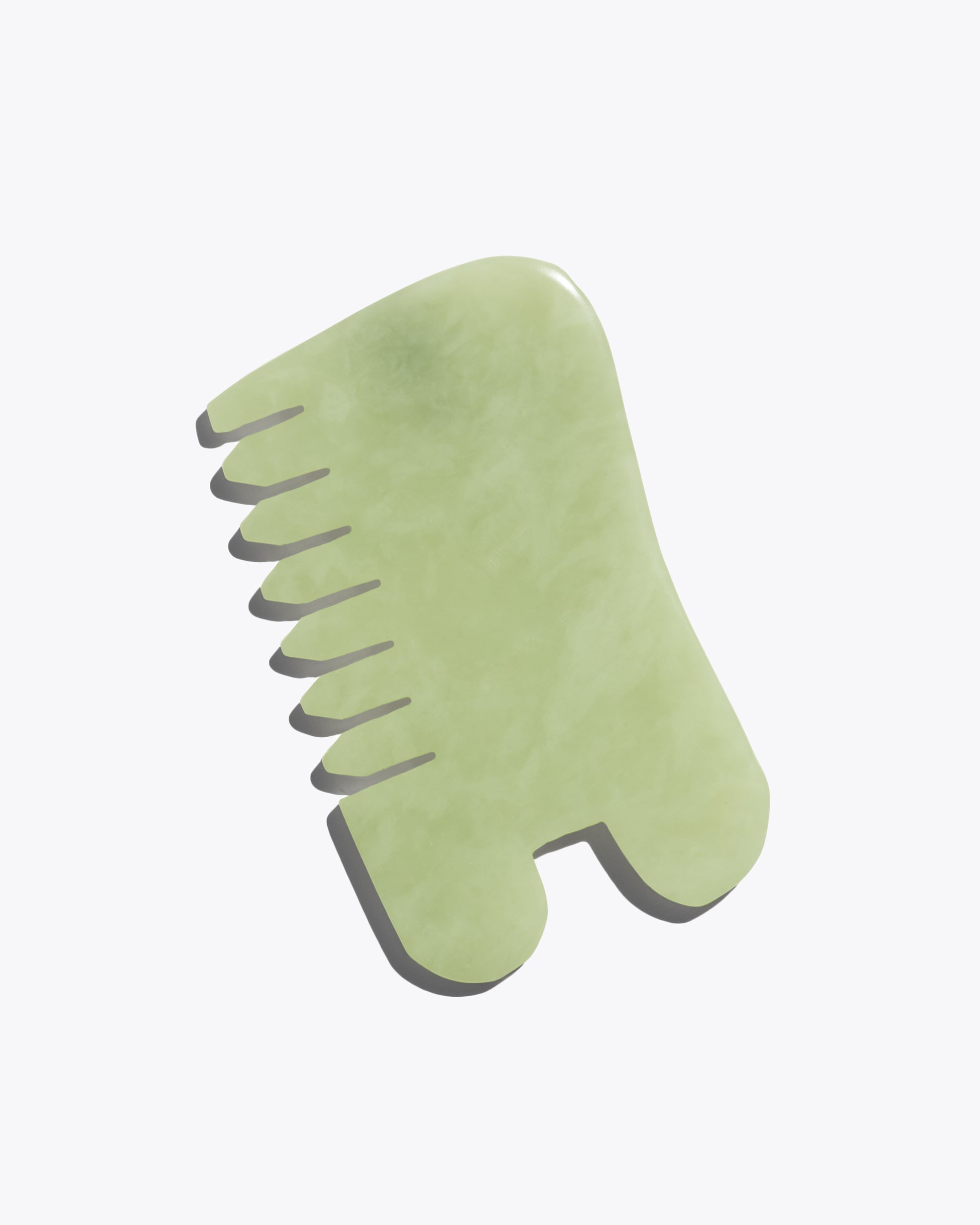 Jade Massage Comb Face Gua Sha Massager Natural Stone Gouache Sc 並行輸入品 : Geiserailie 2 Pieces Jade Combs Massage Stone Hair