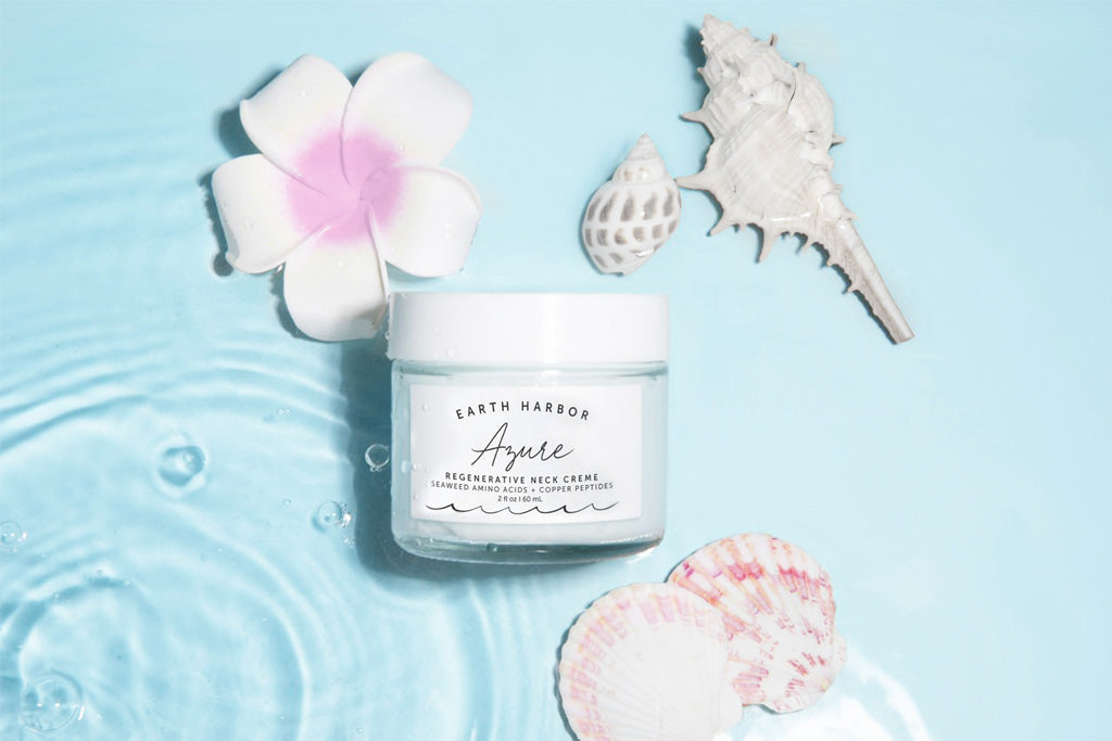 Meet Our Regenerative Neck Creme AZURE Earth Harbor Naturals