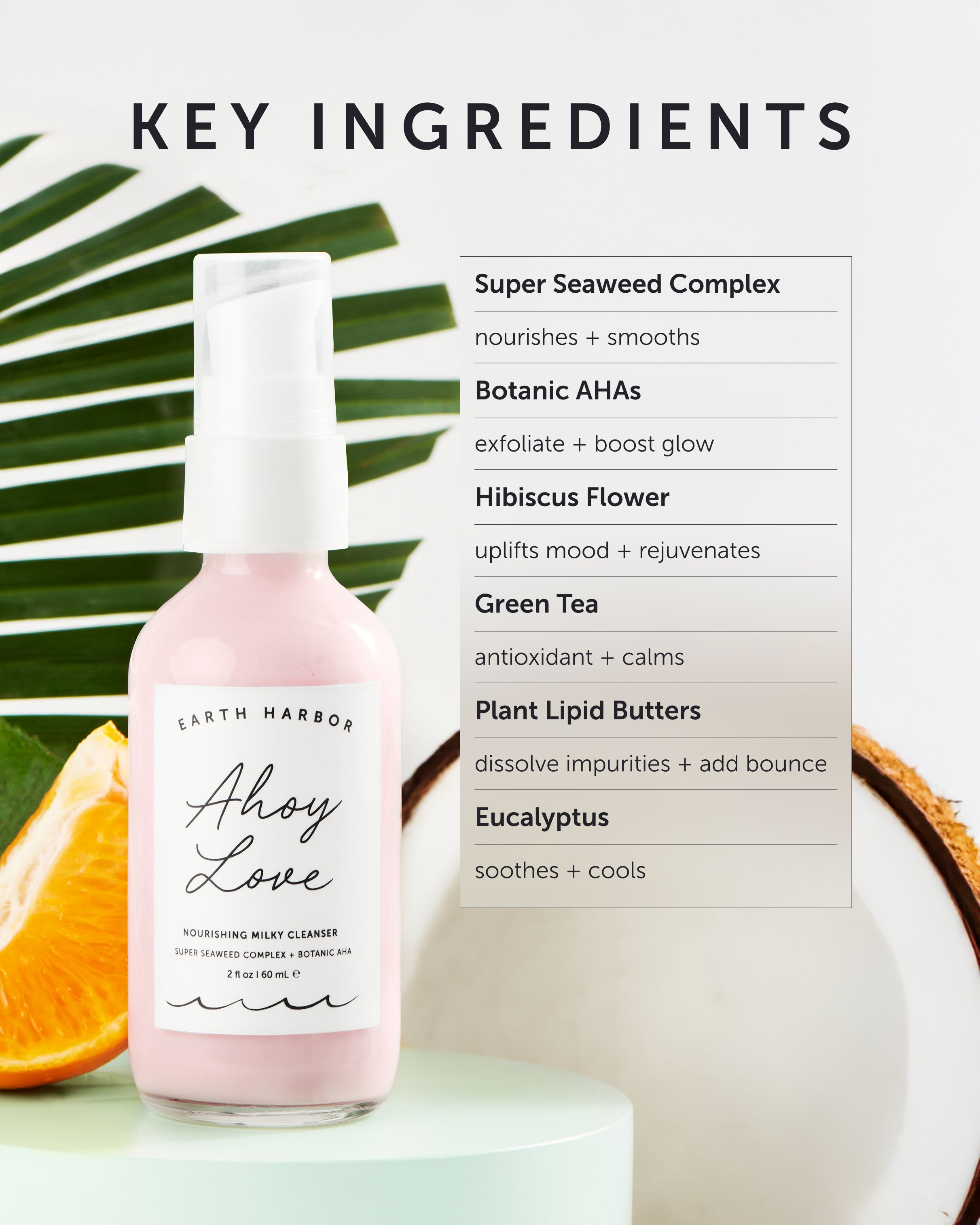 AHOY LOVE Nourishing Milky Cleanser - Refill – Earth Harbor Naturals