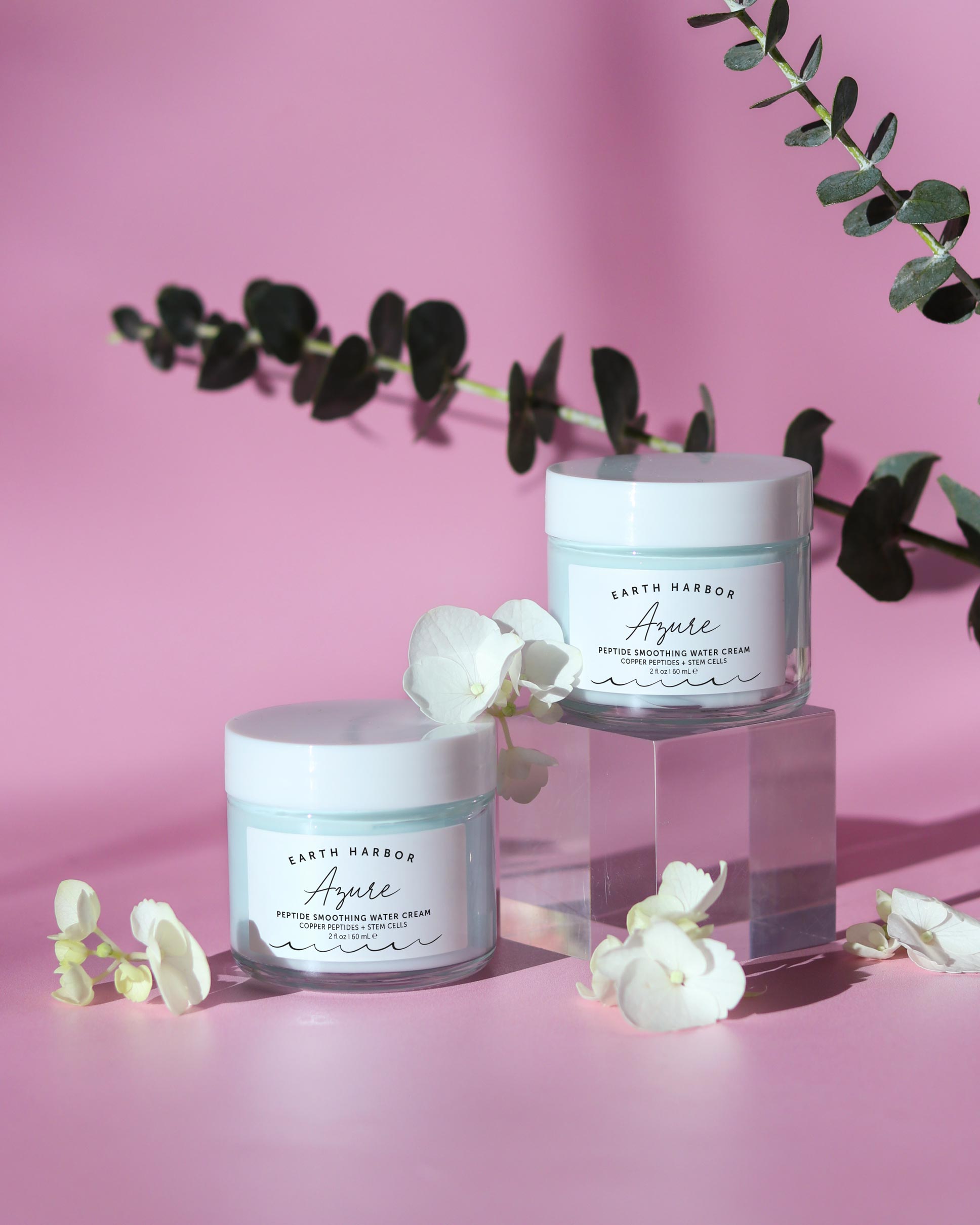 AZURE Peptide Smoothing Water Cream Earth Harbor Naturals
