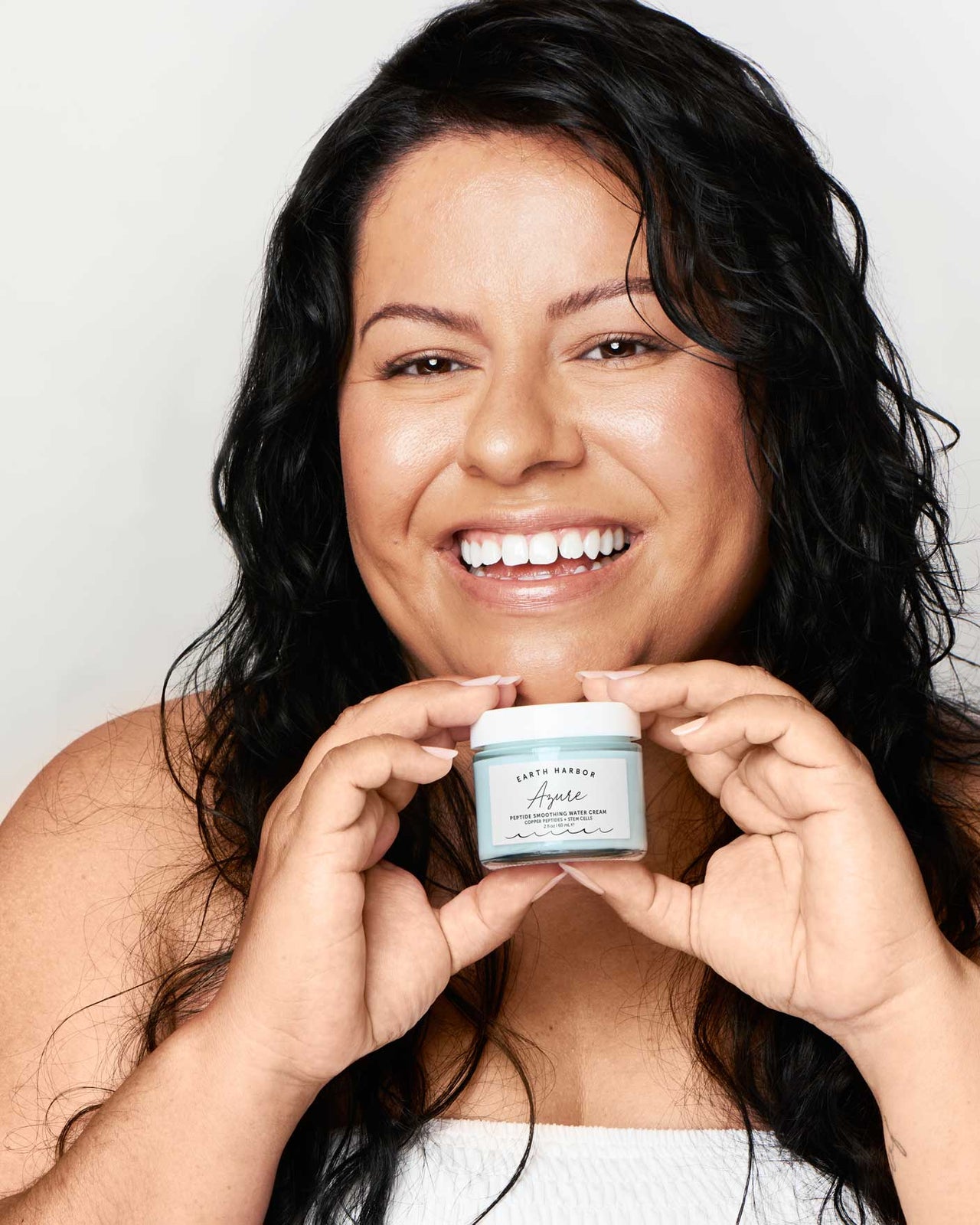 AZURE Peptide Smoothing Water Cream Earth Harbor Naturals