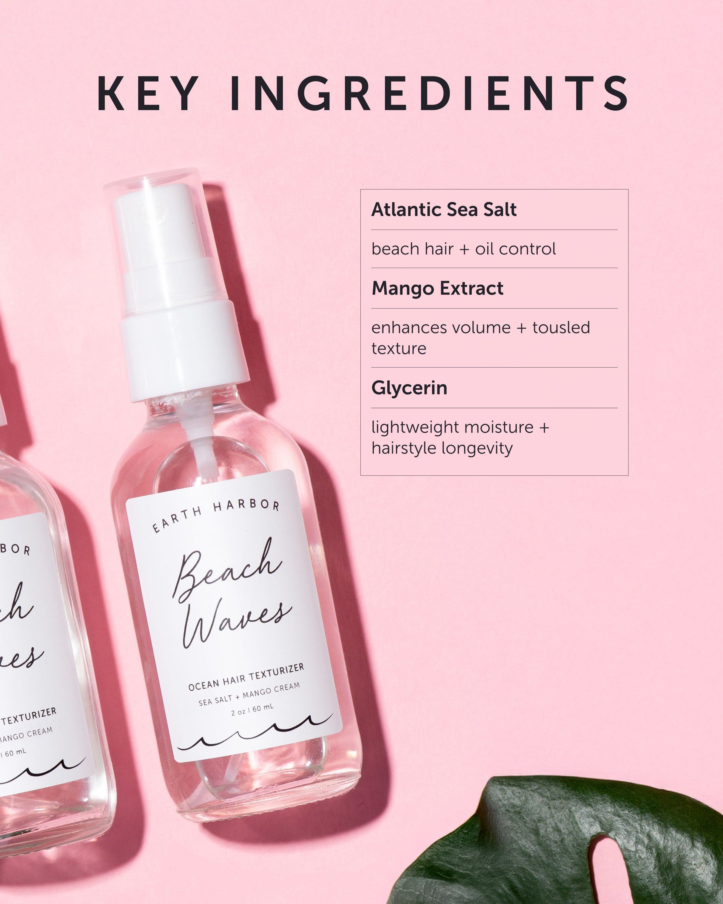 BEACH WAVES Ocean Hair Texturizer - Refill - Earth Harbor Naturals