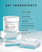 BLUE CRUSH Marine Perfecting Mask - Earth Harbor Naturals