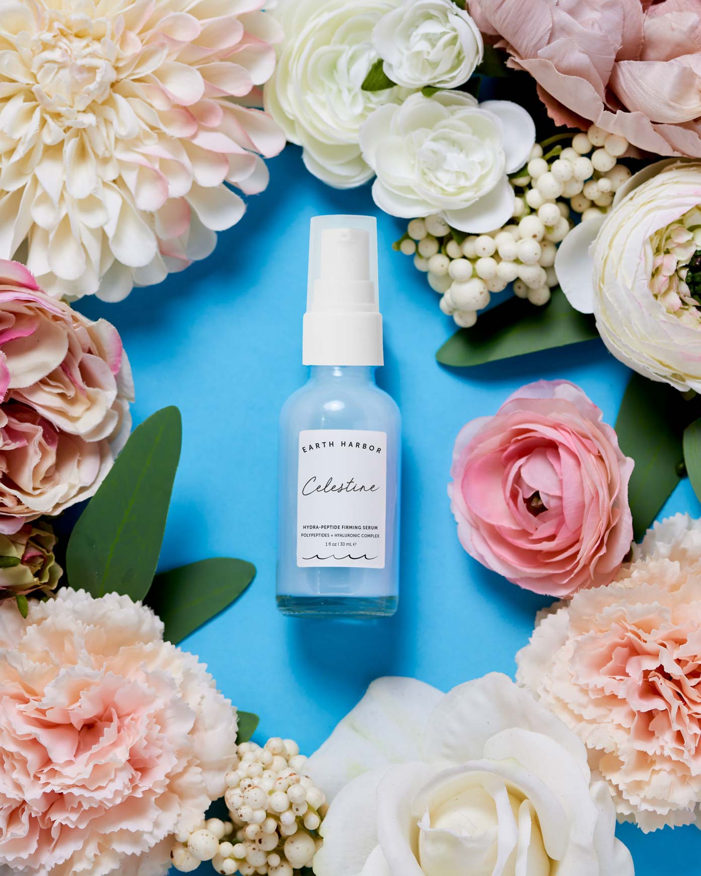 CELESTINE Hydra-Peptide Firming Serum - Earth Harbor Naturals