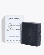 COCONUT CHARCOAL Purifying Soap Bar - Earth Harbor Naturals