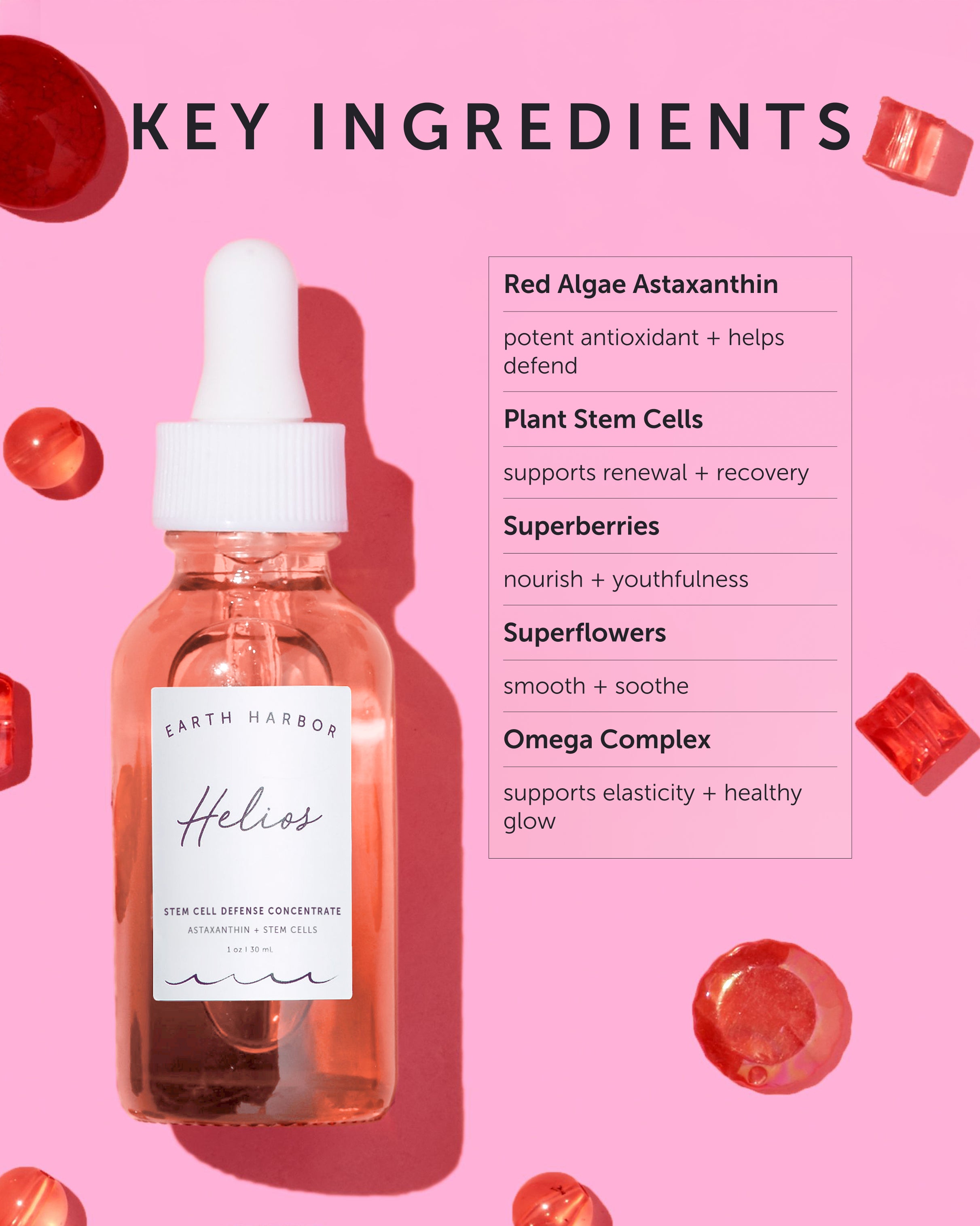 HELIOS Stem Cell Defense Concentrate - Earth Harbor Naturals