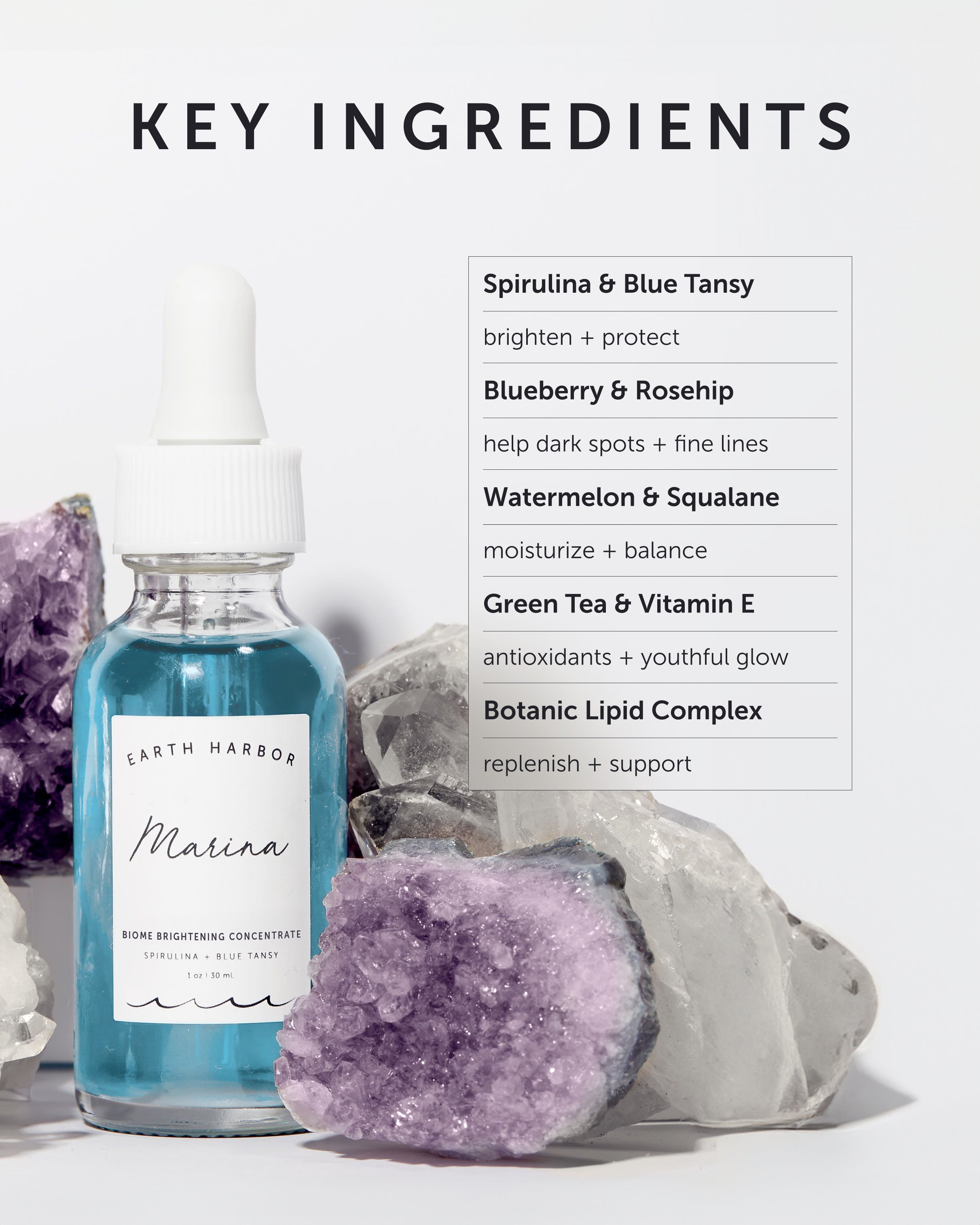 MARINA Biome Brightening Concentrate - Earth Harbor Naturals