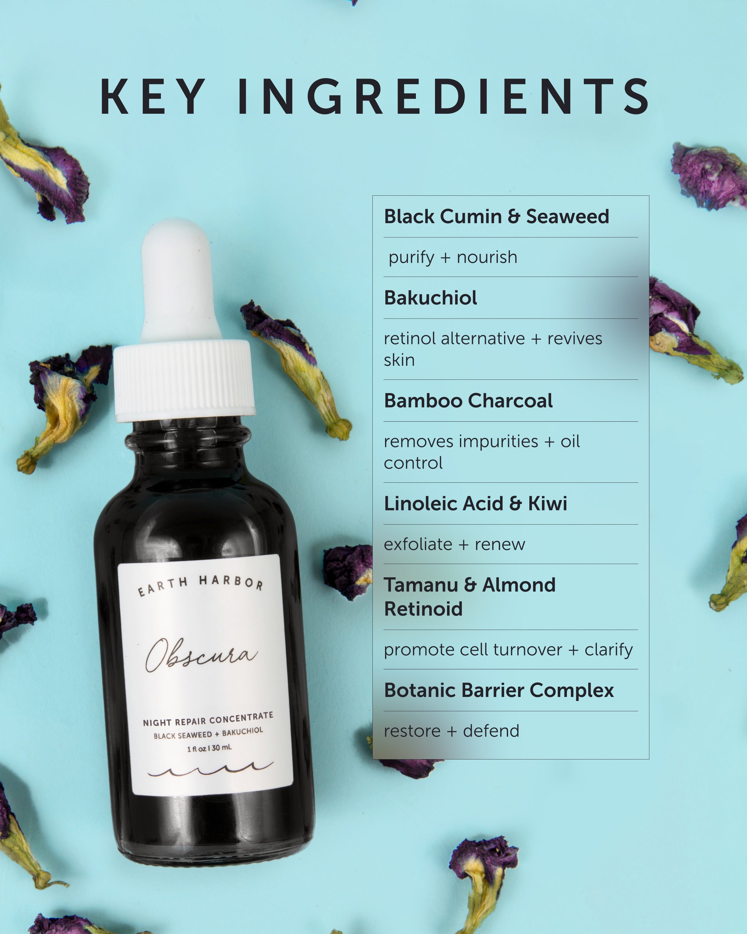 OBSCURA Night Repair Ampoule – Earth Harbor Naturals