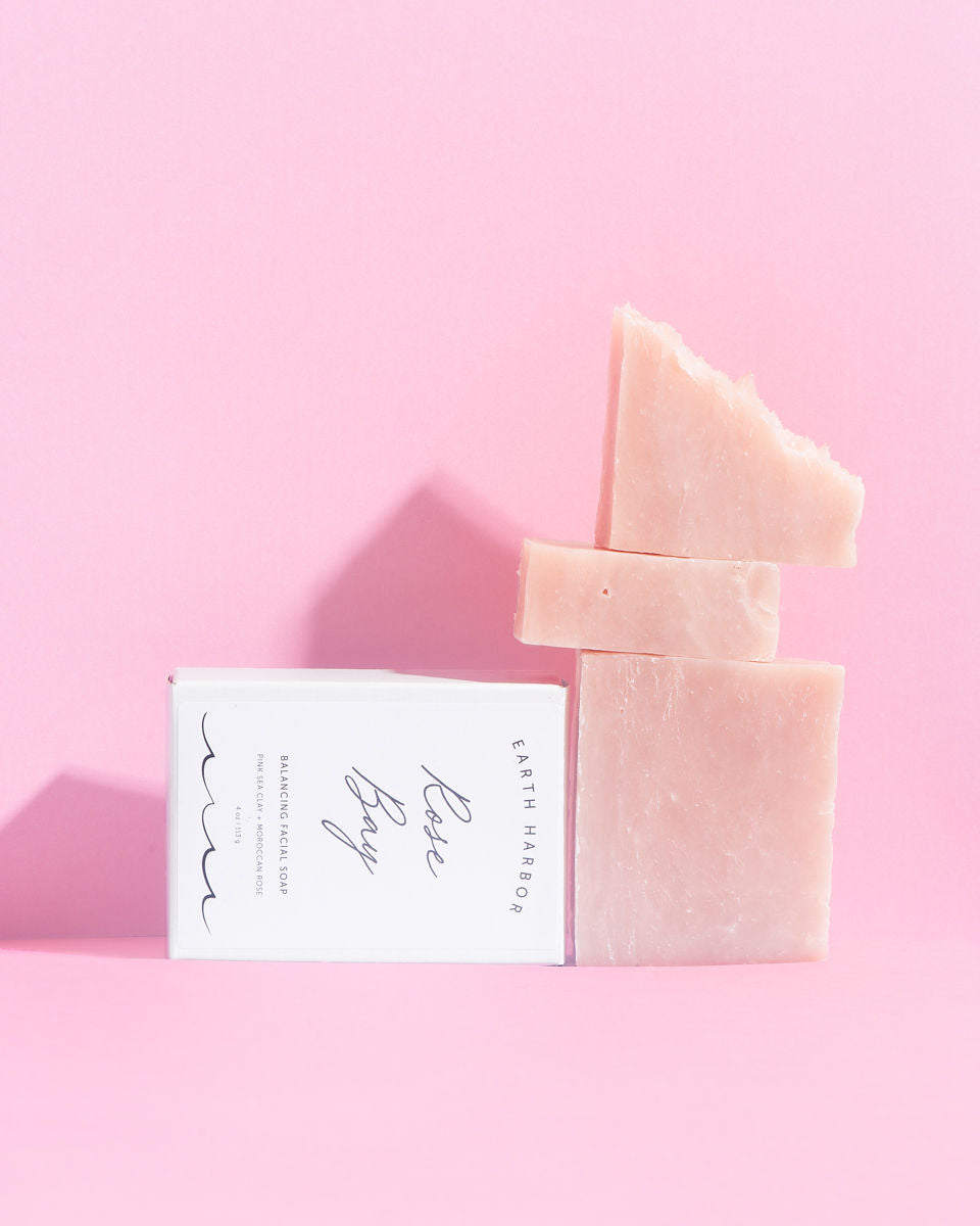 ROSE BAY Balancing Facial Soap - Earth Harbor Naturals