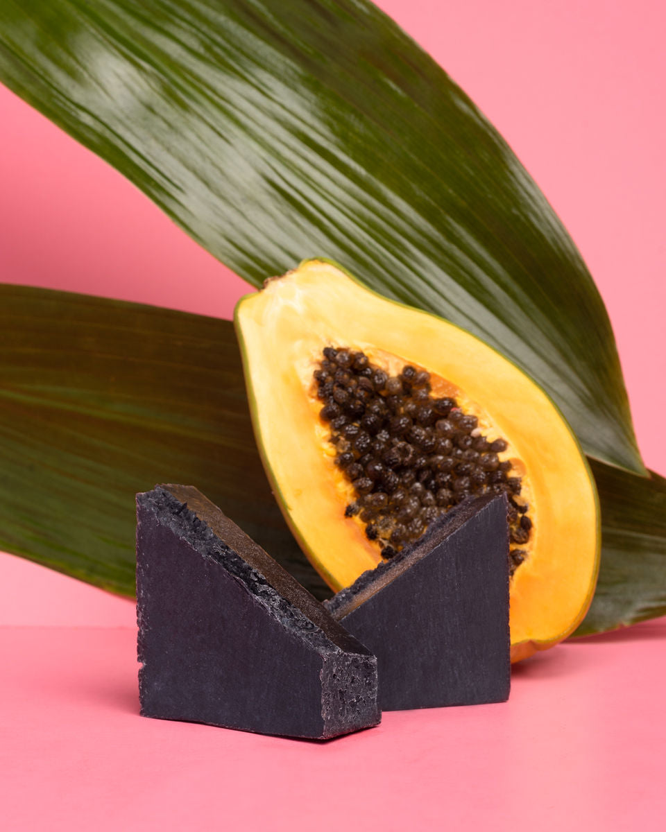 COCONUT CHARCOAL Purifying Facial Soap - Earth Harbor Naturals