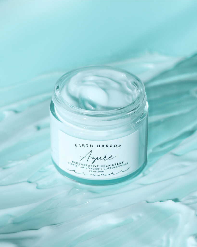 AZURE Smooth Neck + Face Water Cream Earth Harbor Naturals